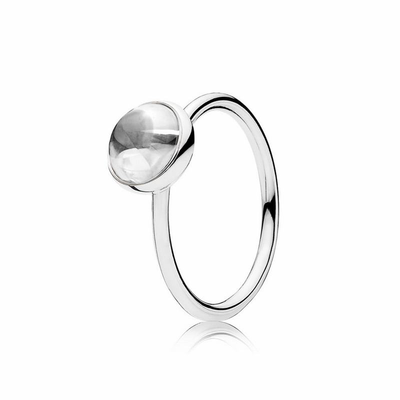 Pandora Poetic Droplet Stackable Ring Sale NZ, Sterling Silver (083524-UVY)